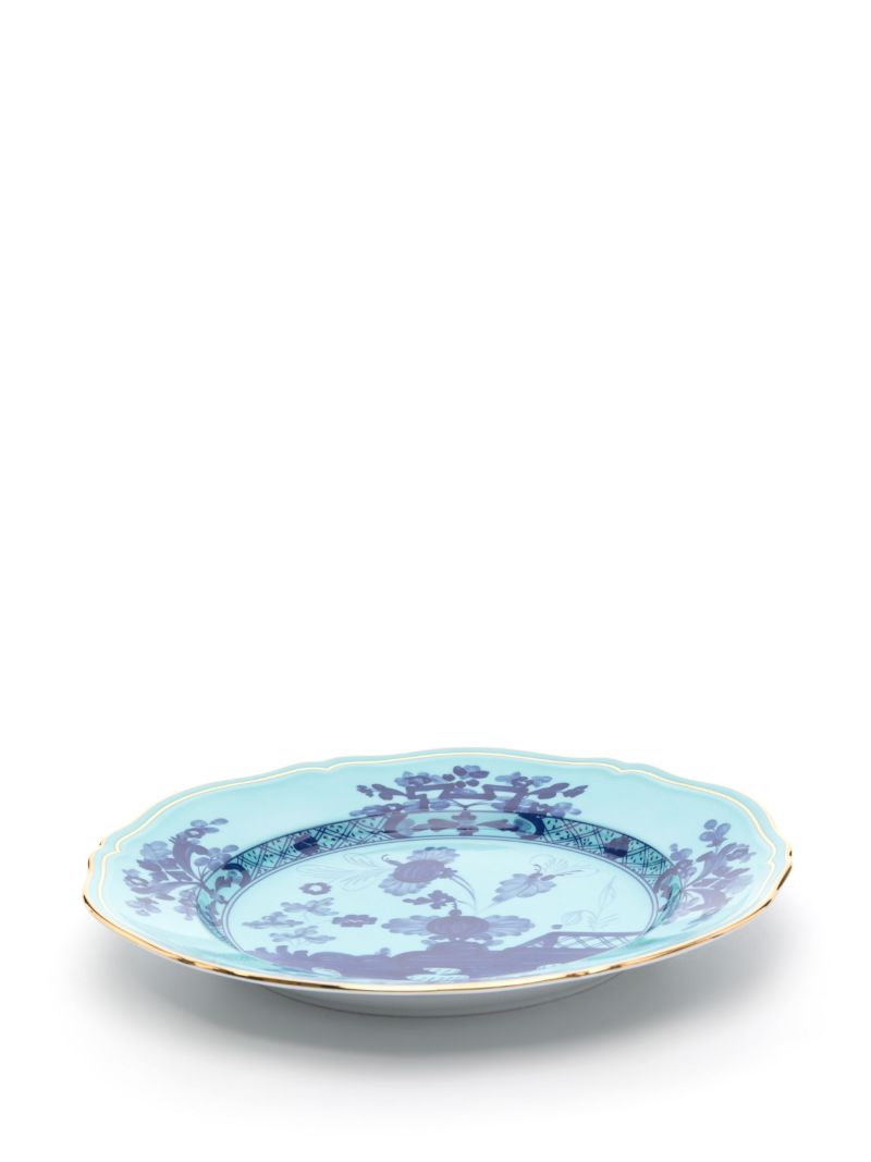 Blue Oriente Italiano Porcelain Dinner Plate Set