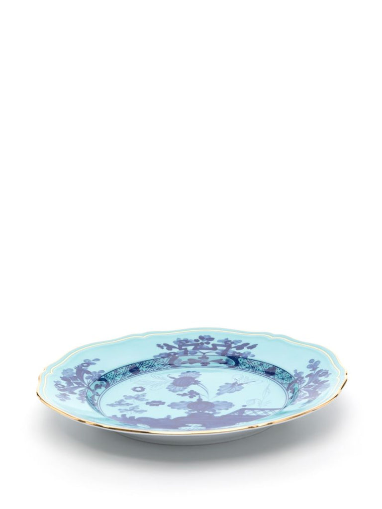 Blue Oriente Italiano Porcelain Dinner Plate Set