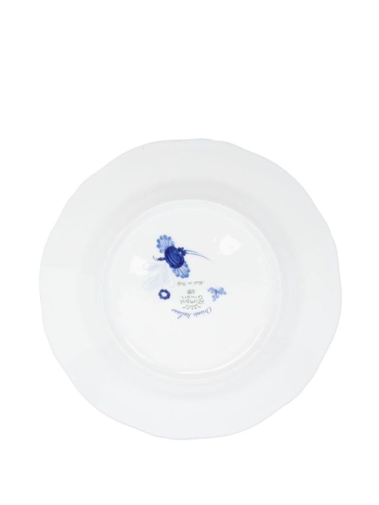 Blue Oriente Italiano Porcelain Plates Set