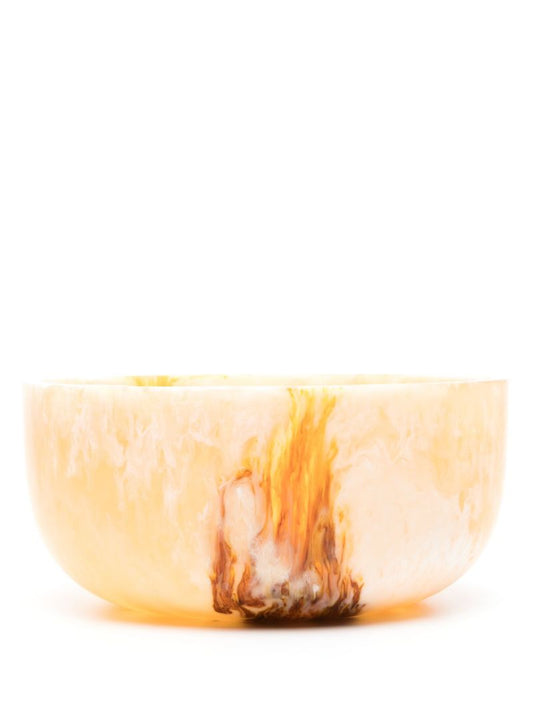 Brown Miller Resin Salad Bowl