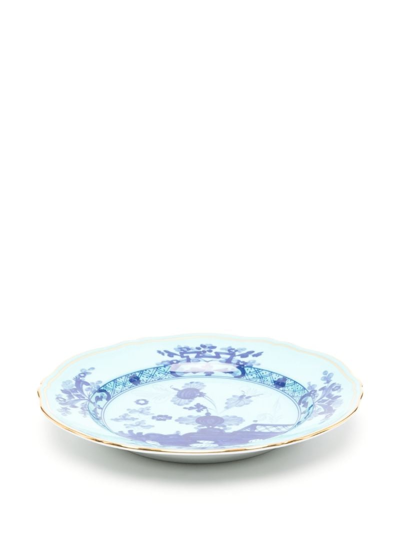 Blue Oriente Italiano Porcelain Dessert Plates Set