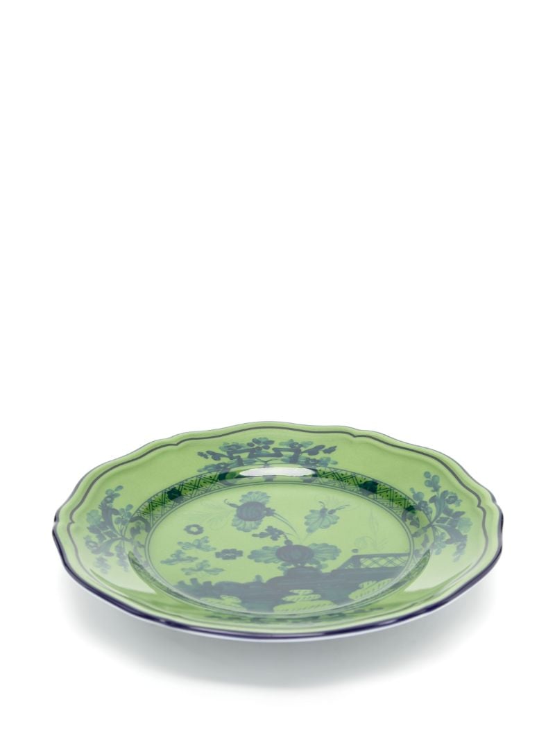 Green Oriente Italiano Bread Plate