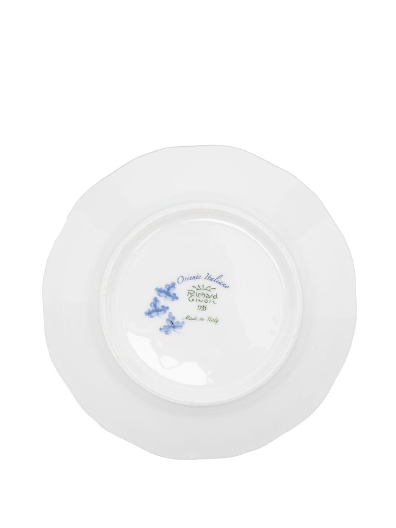 Green Oriente Italiano Bread Plate
