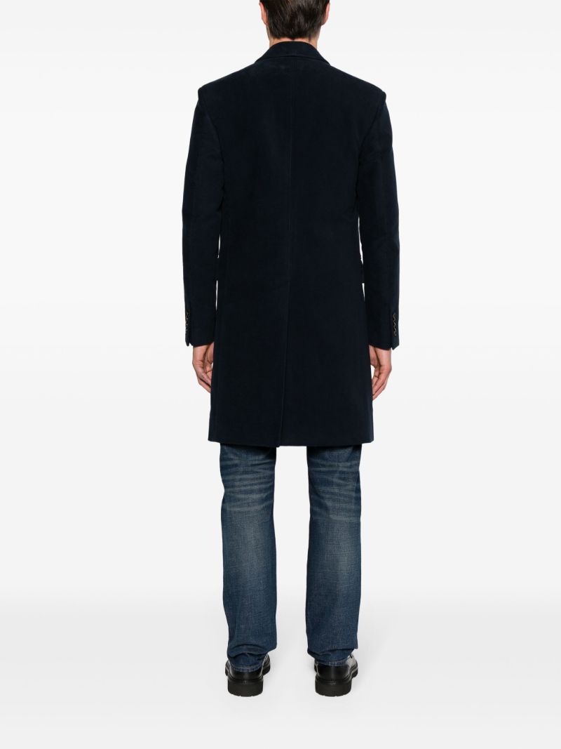 Blue Logo-appliquÃ_x0083_Â© Coat