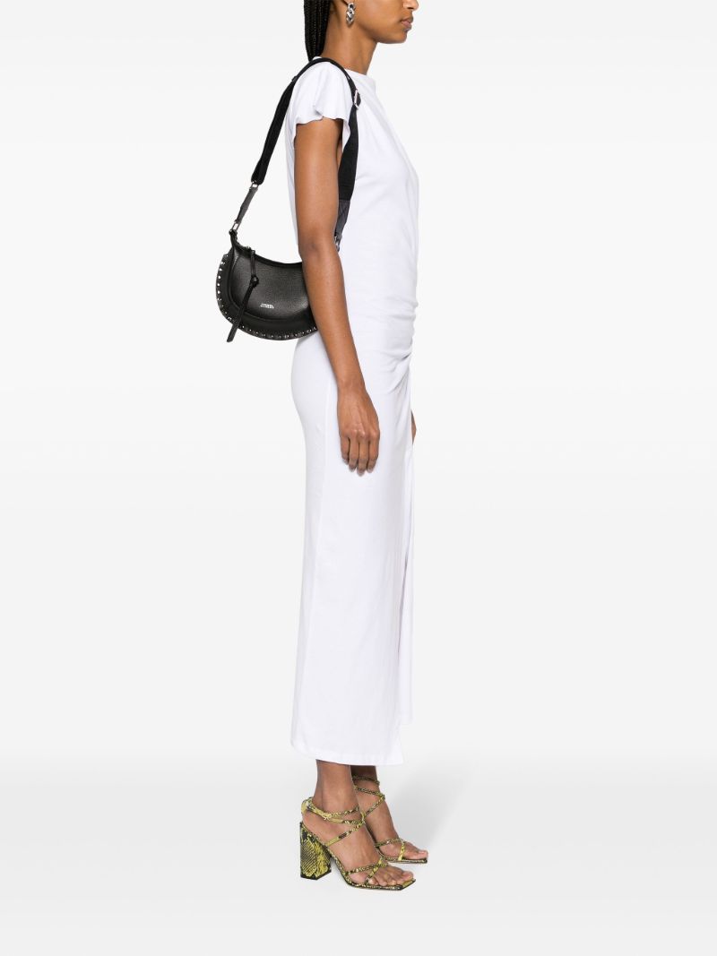Black Moon Mini Leather Cross Body Bag