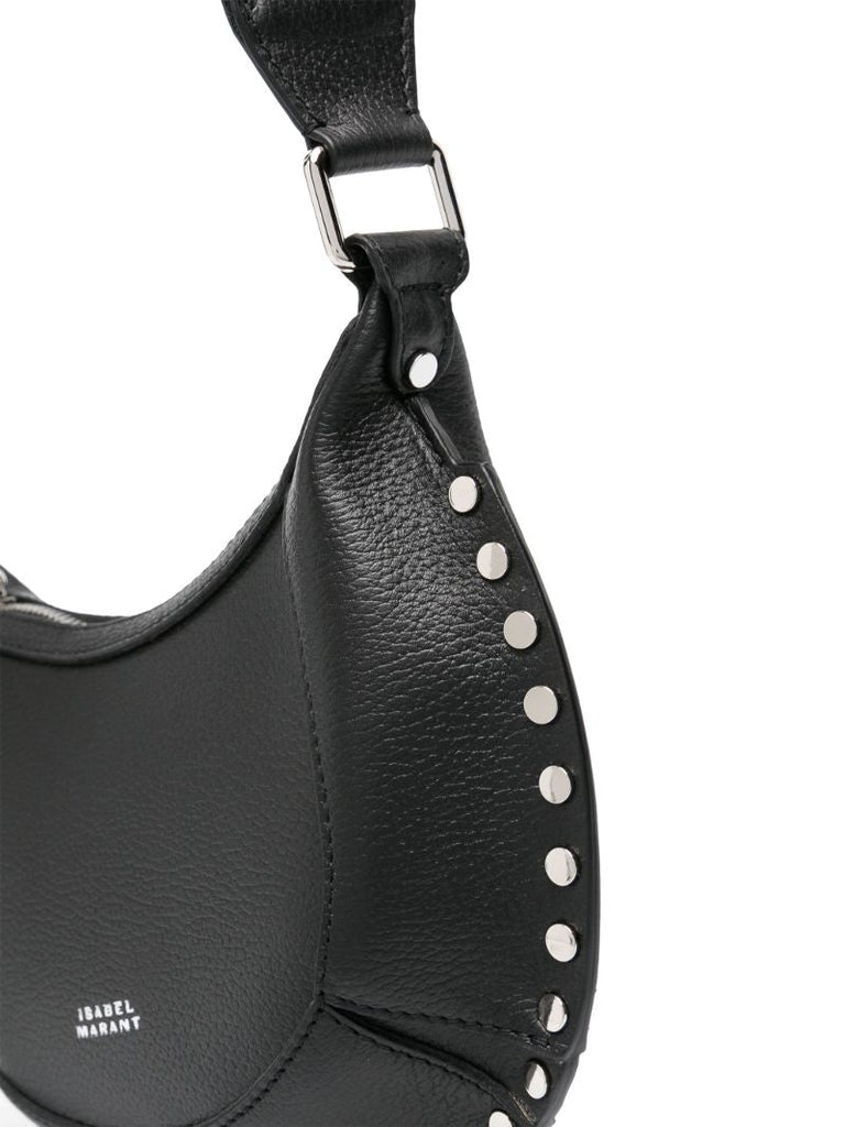 Black Moon Mini Leather Cross Body Bag