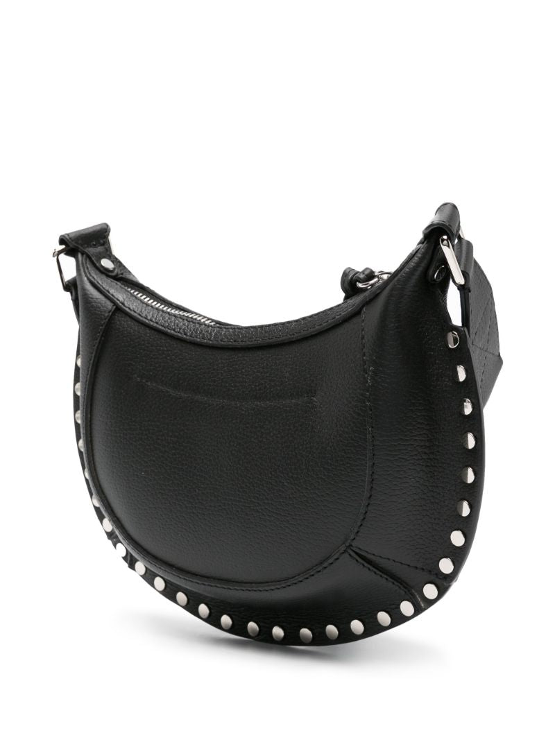 Black Moon Mini Leather Cross Body Bag