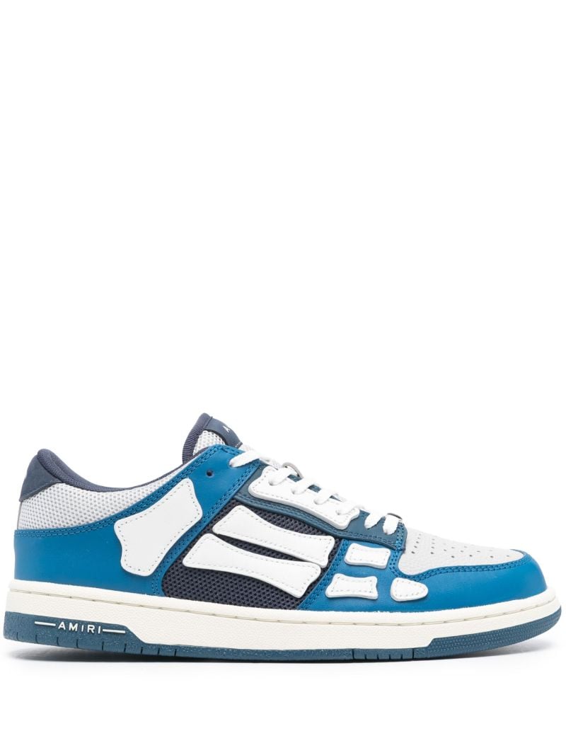 Blue Skel Top Low Leather Sneakers