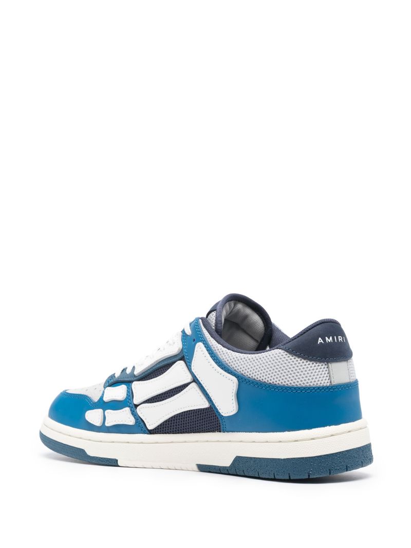 Blue Skel Top Low Leather Sneakers