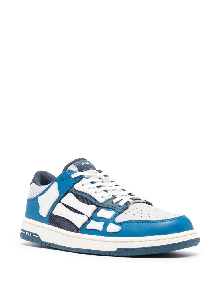 Blue Skel Top Low Leather Sneakers