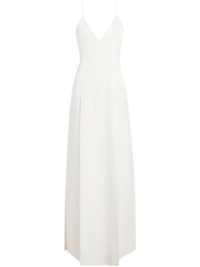White Nonya Slip Maxi Dress