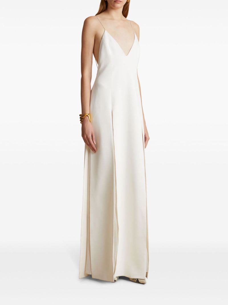 White Nonya Slip Maxi Dress