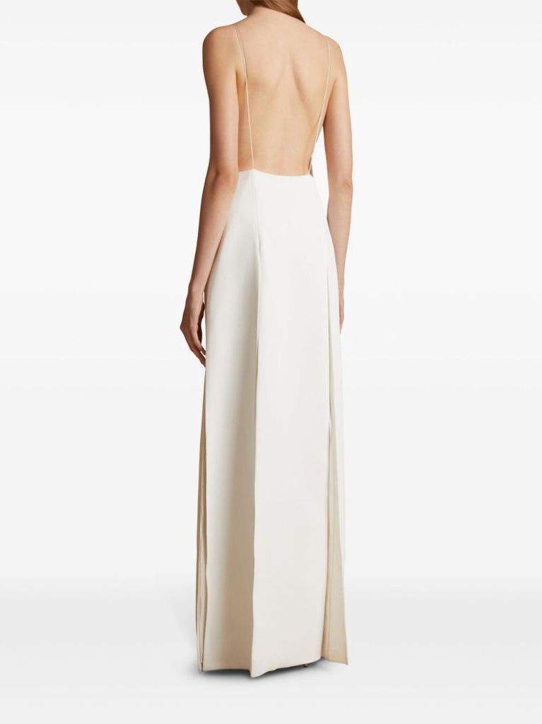 White Nonya Slip Maxi Dress