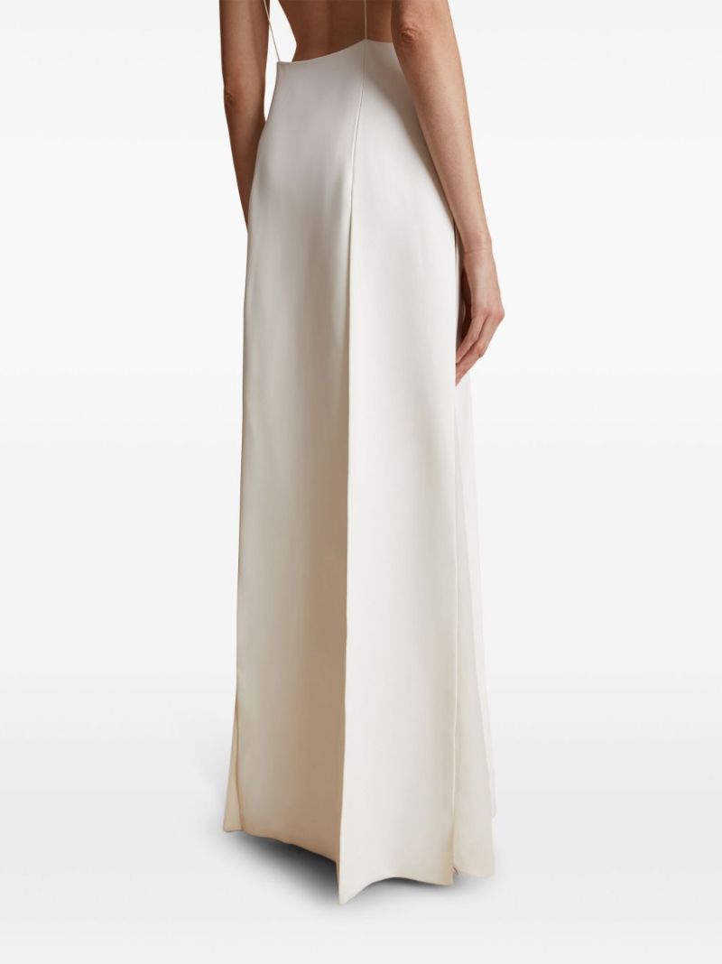 White Nonya Slip Maxi Dress