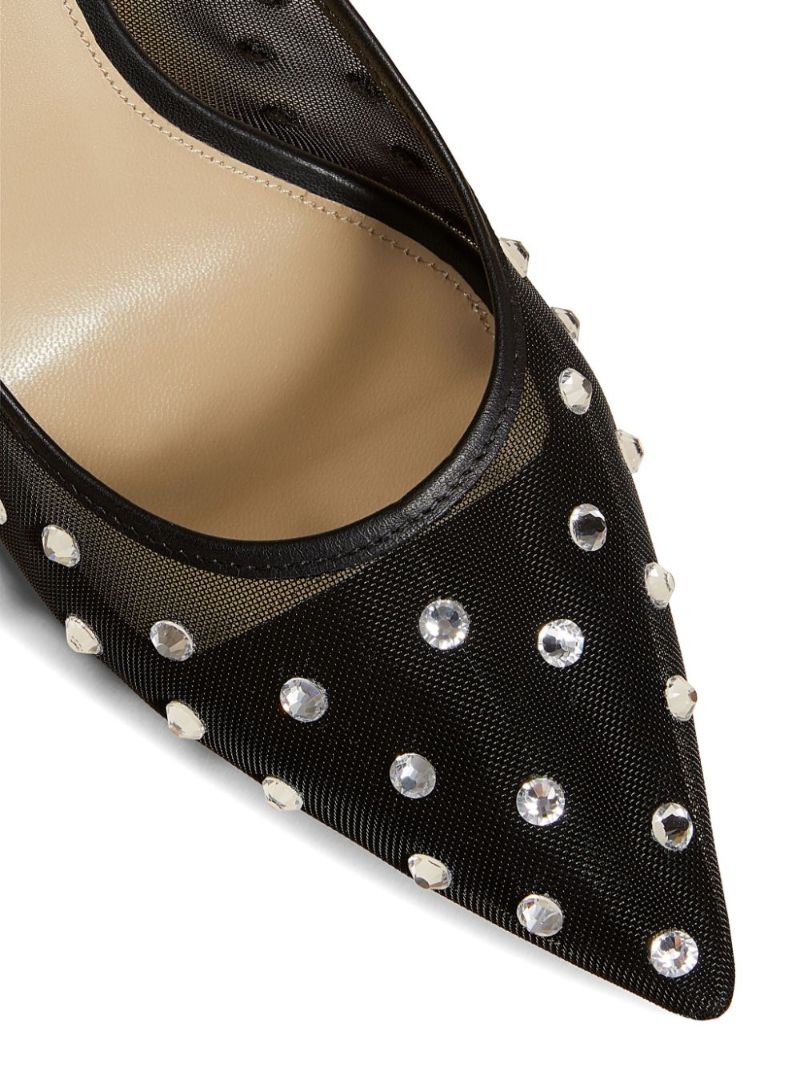 Black the River 75 Mesh Pumps