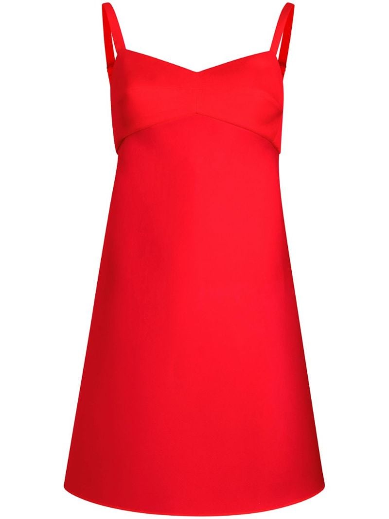 Red Eli Silk Mini Dress