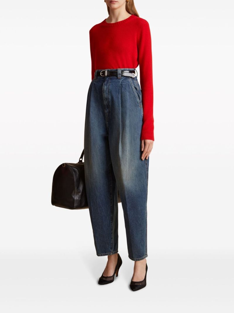 Red Diletta Cashmere Sweater