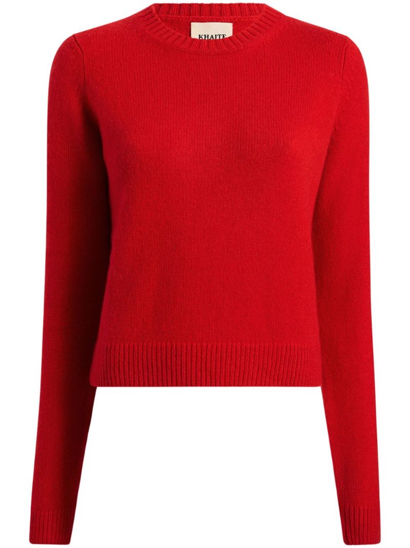 Red Diletta Cashmere Sweater