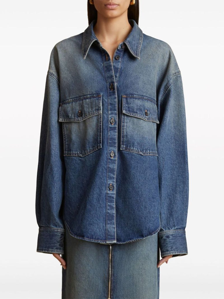 Blue Mahmet Denim Shirt