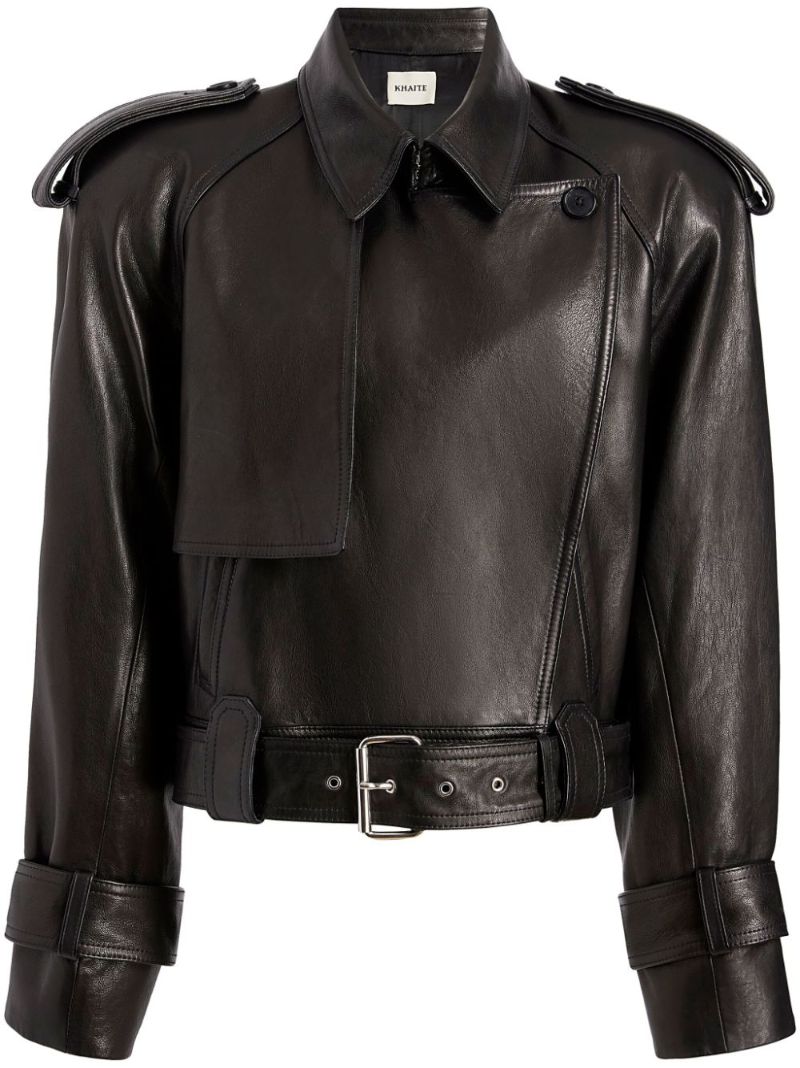Black Hammond Leather Jacket
