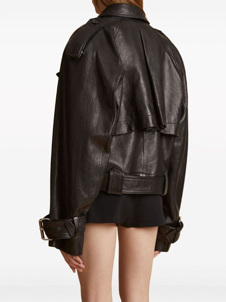 Black Hammond Leather Jacket