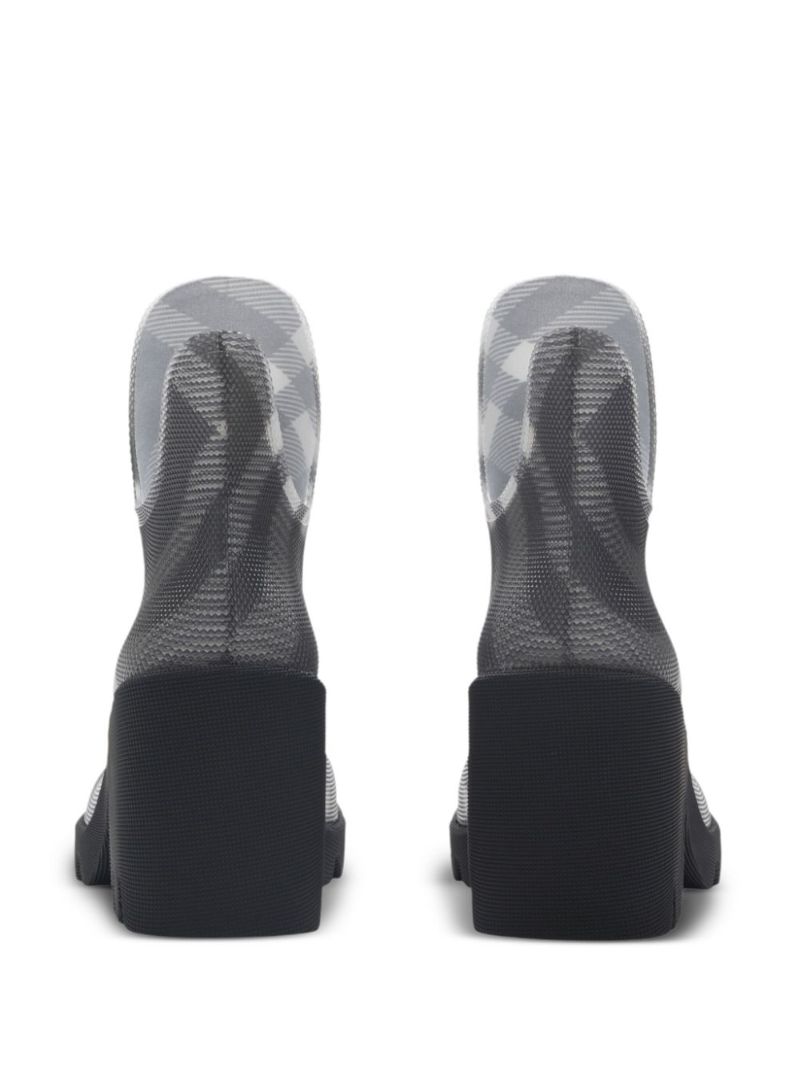 Grey Marsh 65 Checked Boots