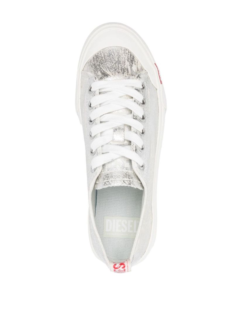Silver S-athos W Canvas Sneakers