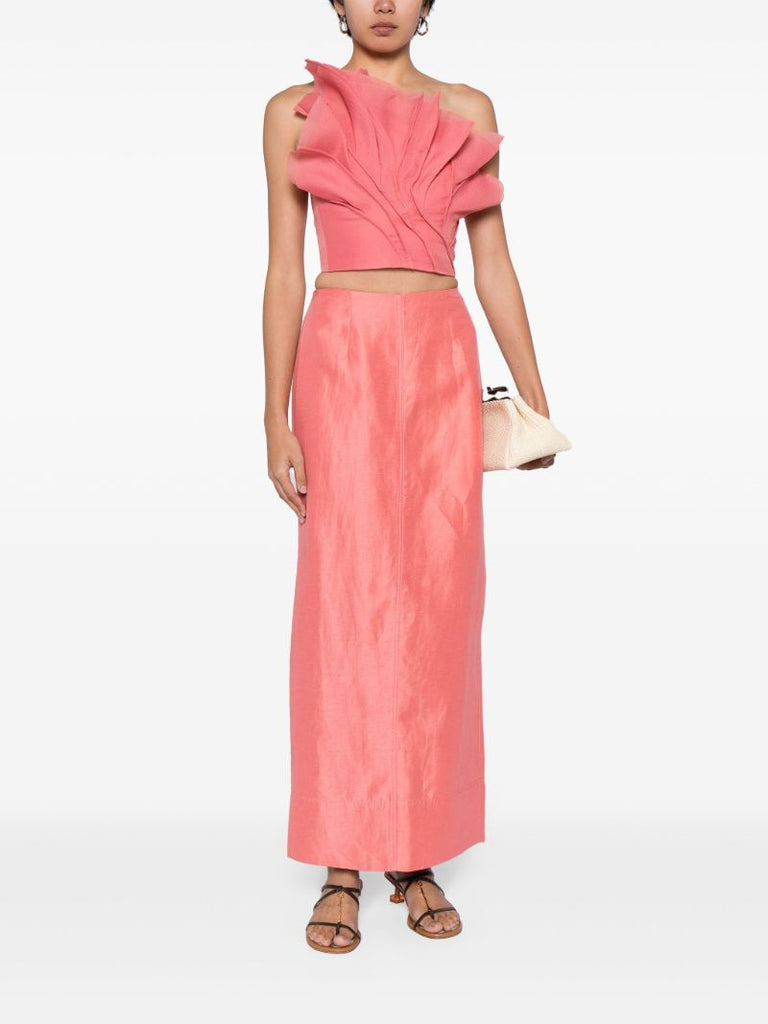 Pink Mary Maxi Skirt