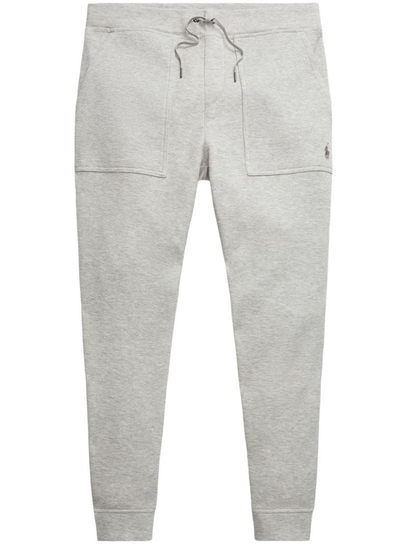 Grey Polo Pony Cotton Track Pants