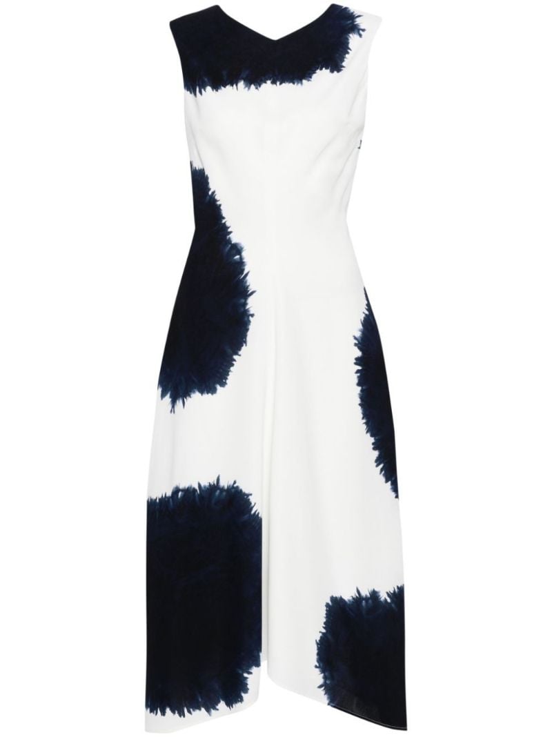 White Ella Flared Dress