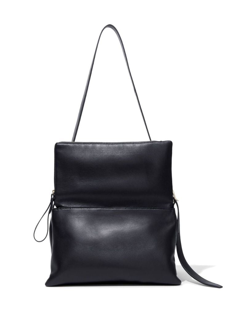 Black City Leather Cross Body Bag