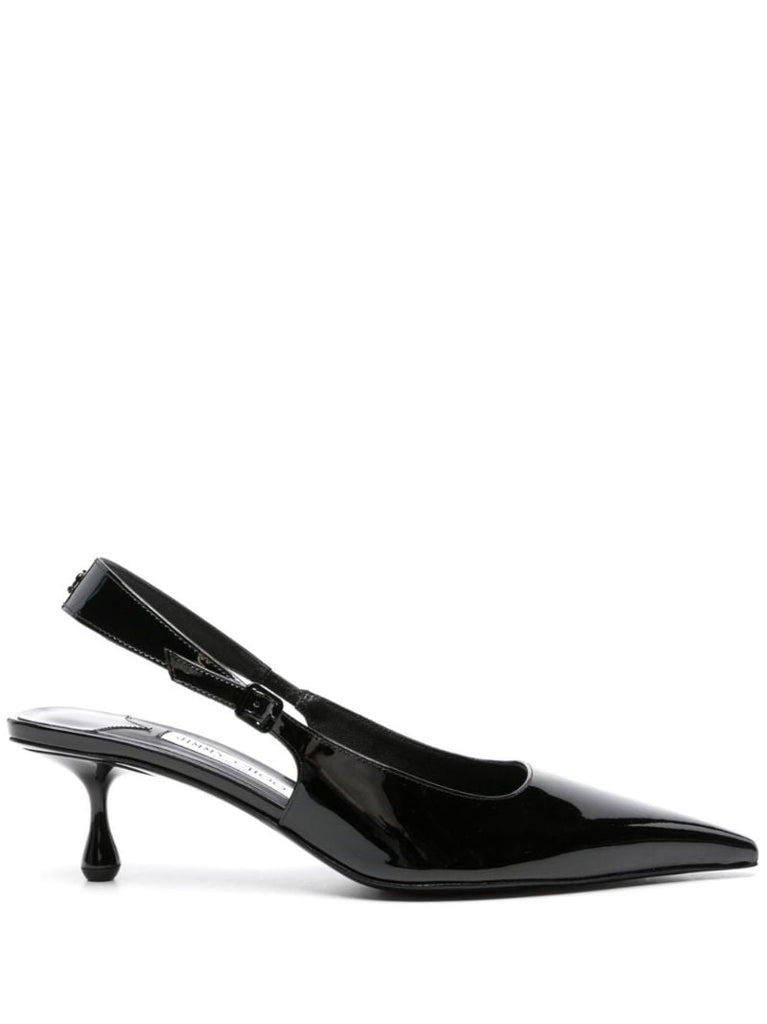 Black Amel 50 Leather Pumps