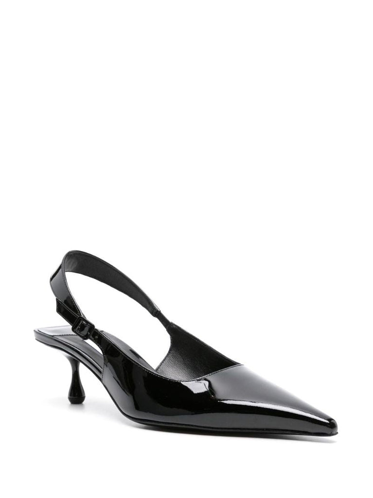 Black Amel 50 Leather Pumps