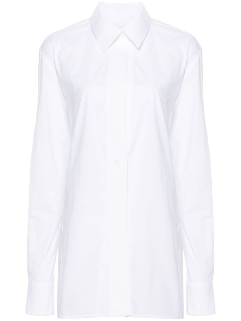 White Teverdi Cotton-poplin Shirt