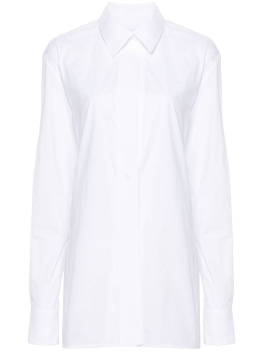 White Teverdi Cotton-poplin Shirt