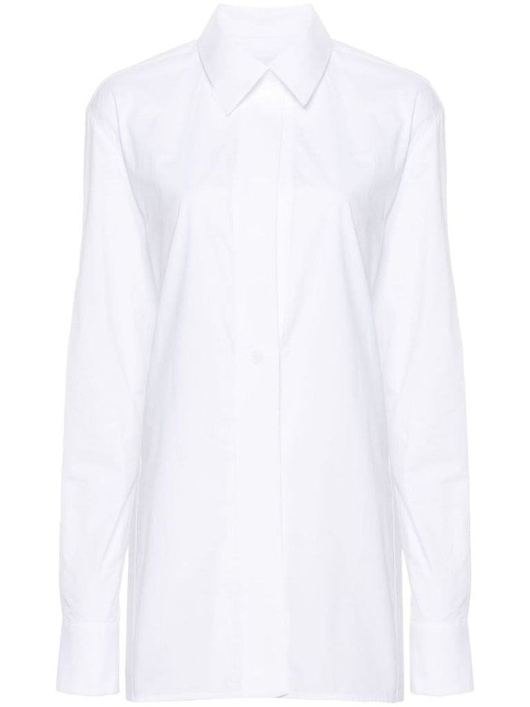 White Teverdi Cotton-poplin Shirt