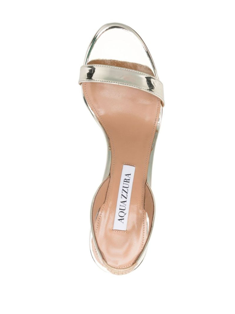 Gold So Nude 85 Leather Sandals