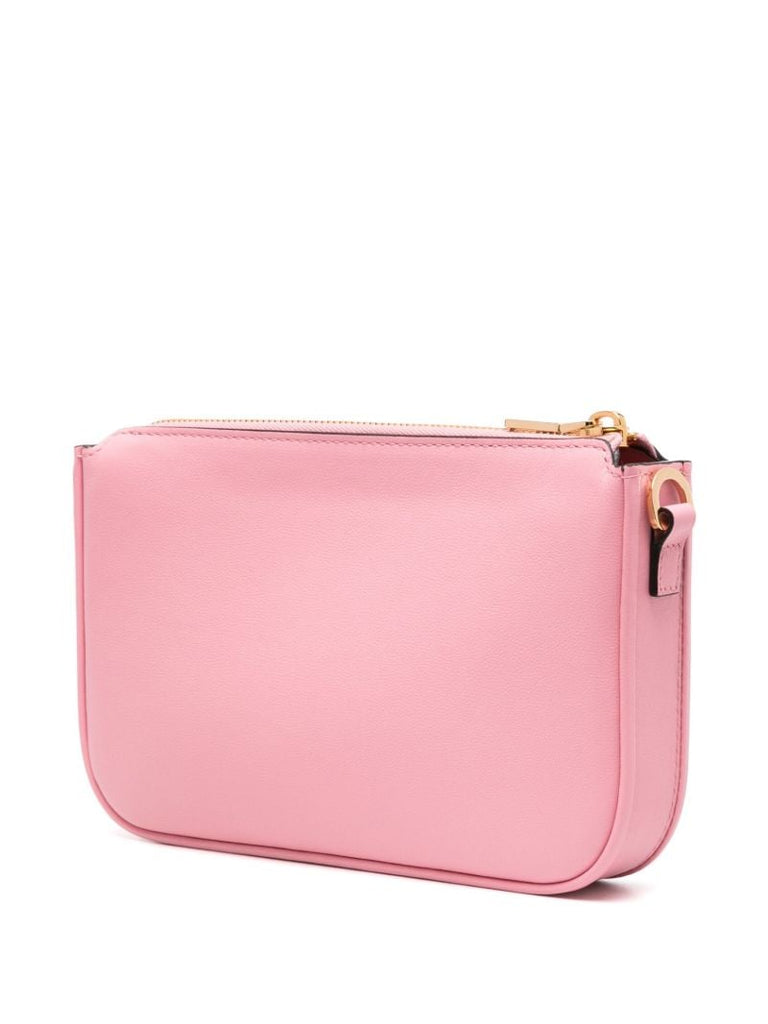 Pink Mini Vlogo Signature Crossbody Bag