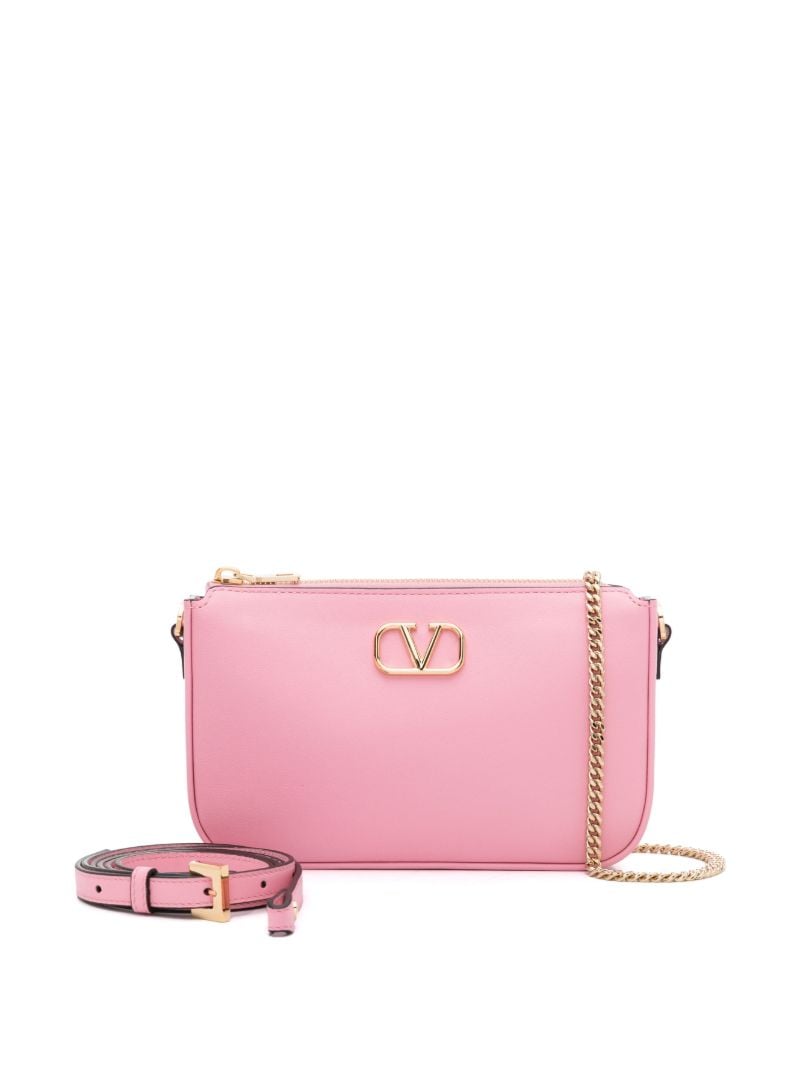 Pink Mini Vlogo Signature Crossbody Bag