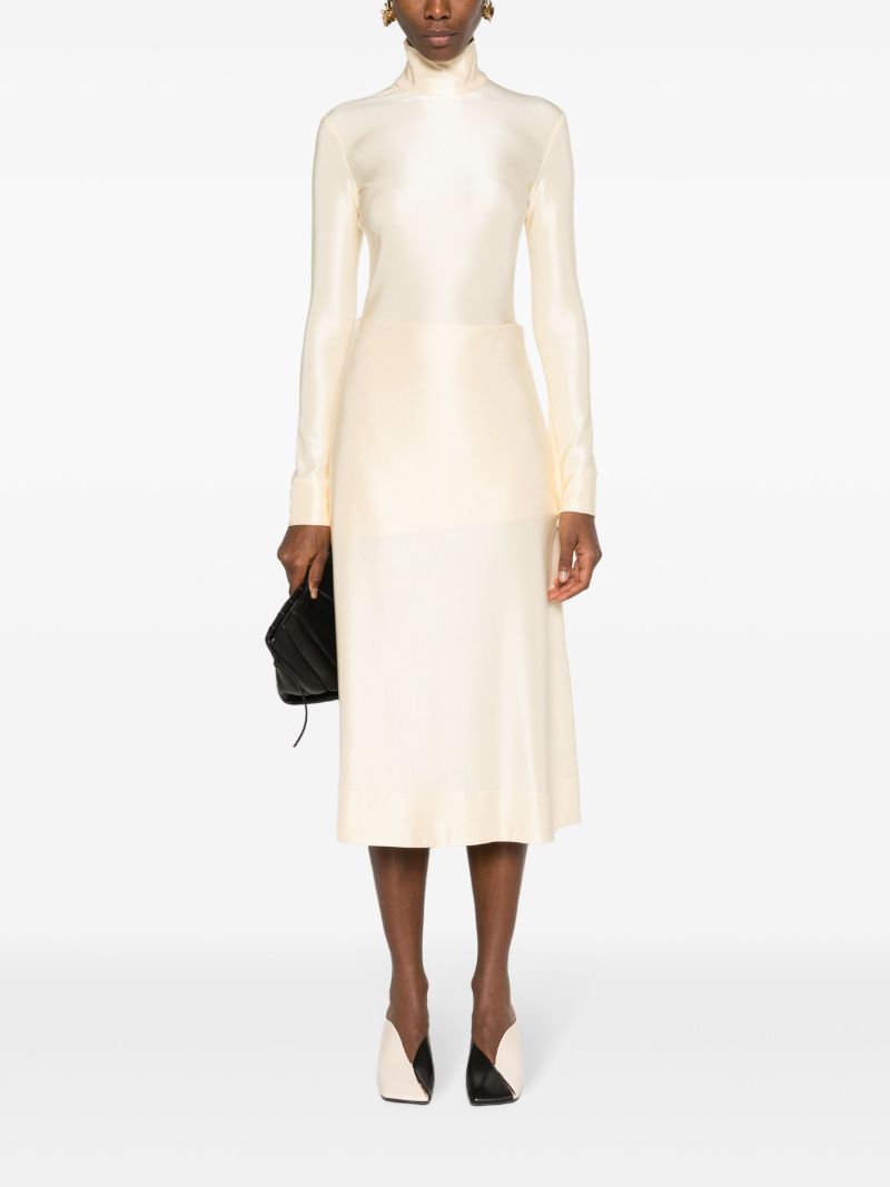 Neutral High-neck Top