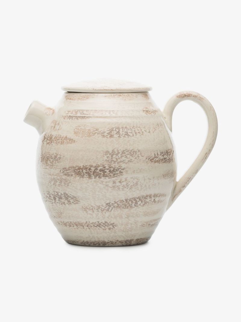 Neutral Tradition Ceramic Tea Pot