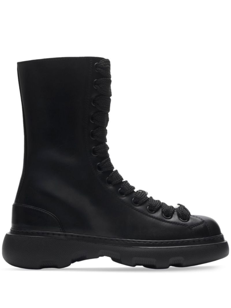 Black Ranger Leather Boots