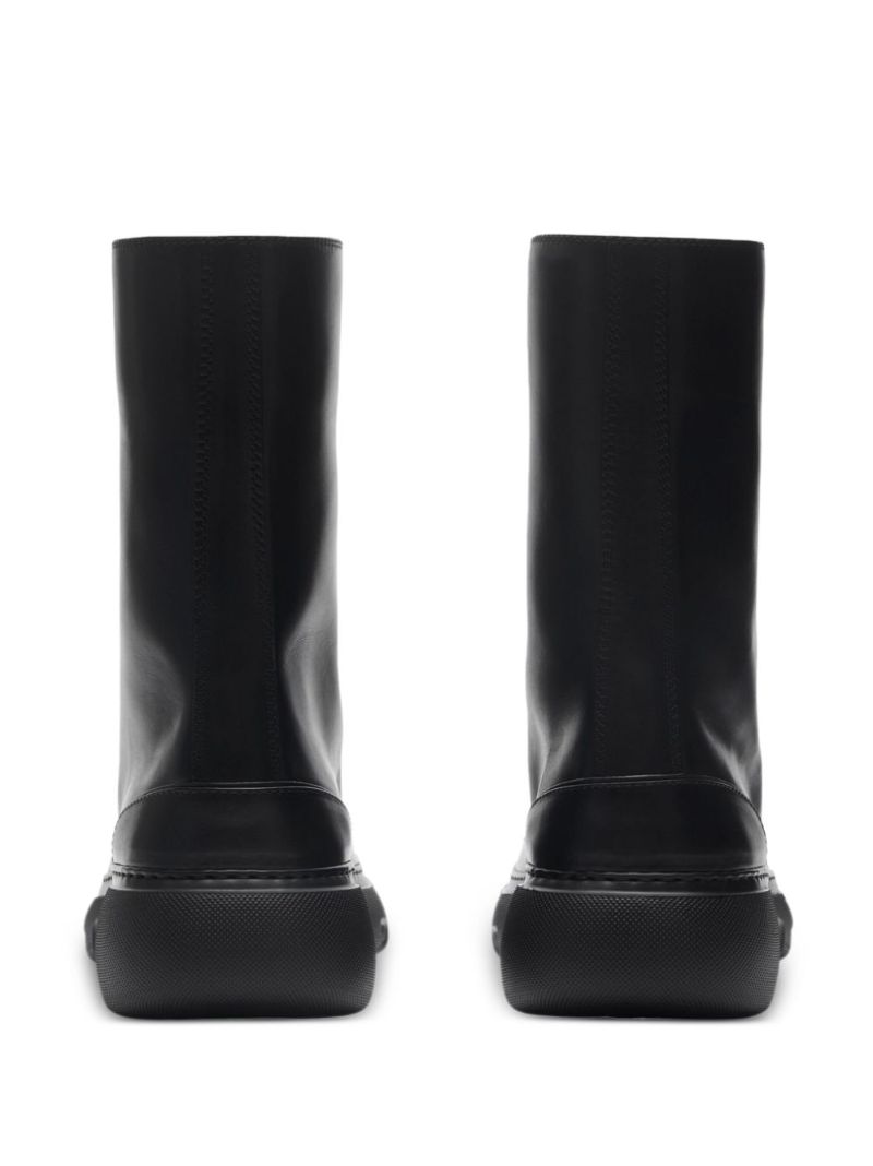 Black Ranger Leather Boots