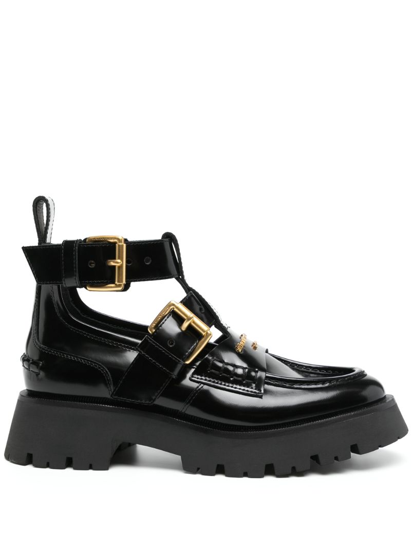 Black Carter 40 Leather Boots