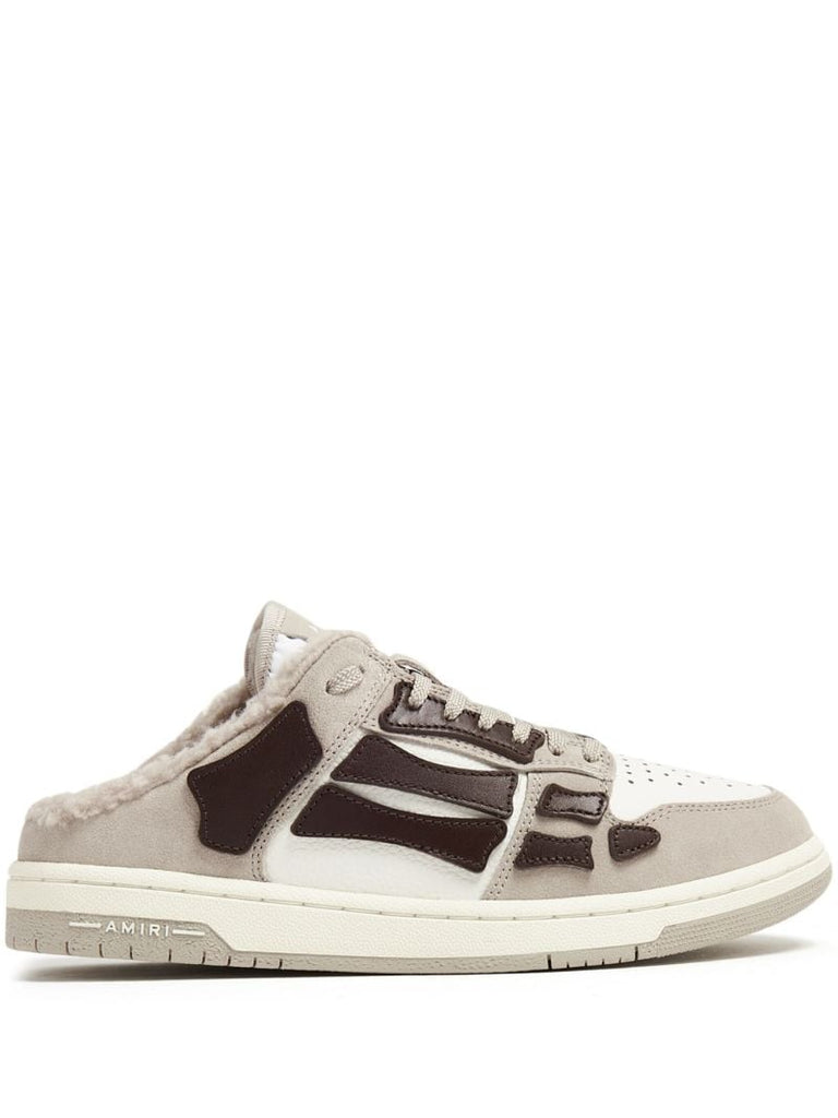 Neutral Skel Top Mule Sneakers