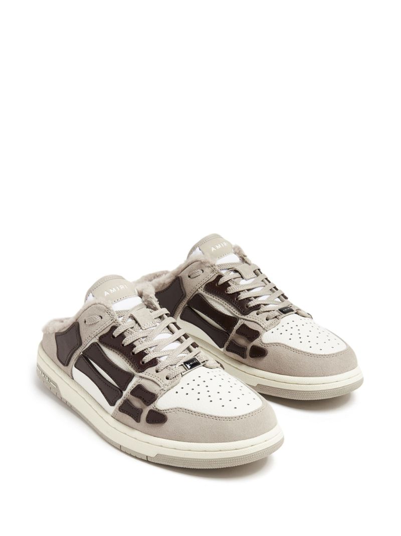 Neutral Skel Top Mule Sneakers