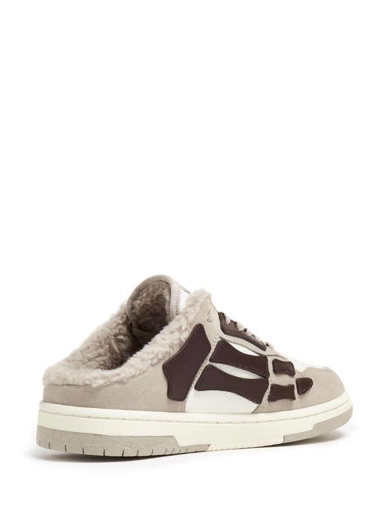 Neutral Skel Top Mule Sneakers