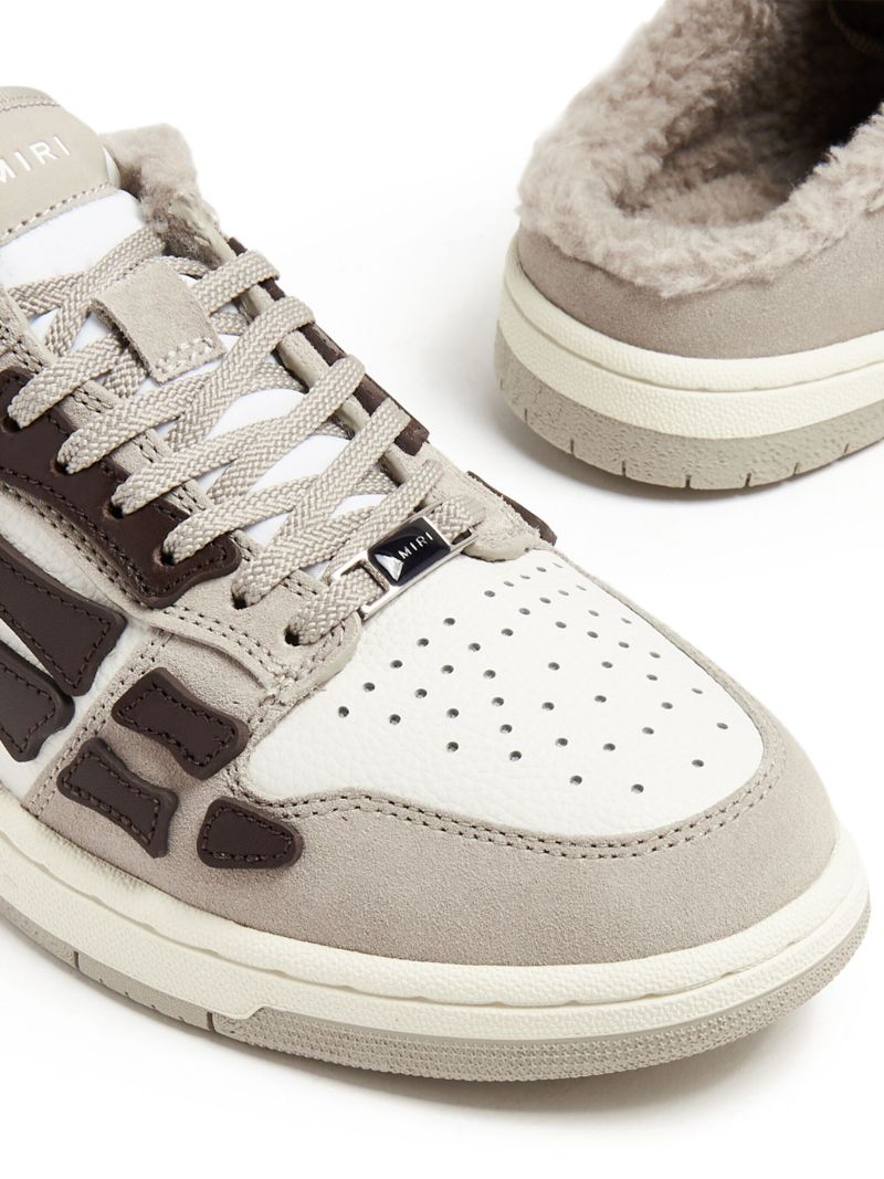 Neutral Skel Top Mule Sneakers