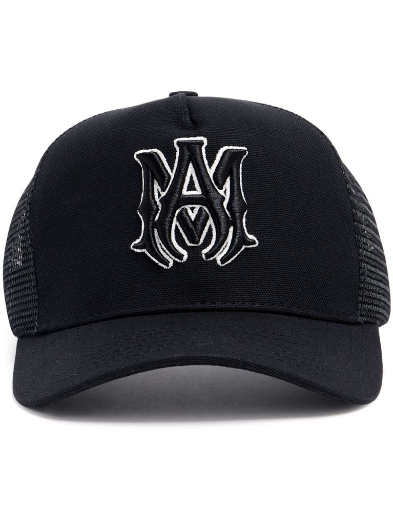 Black Ma Embroidered Trucker Hat
