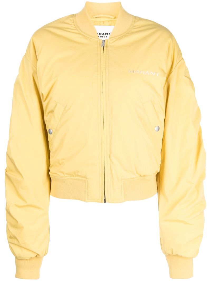 Yellow Bessime Bomber Jacket